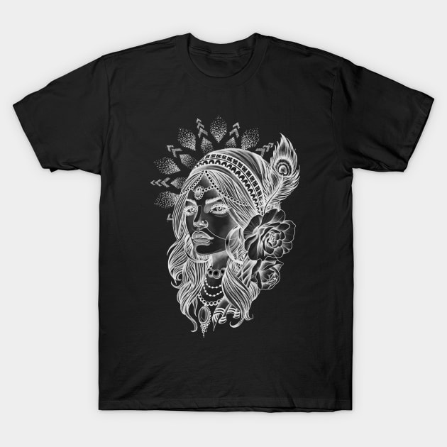 Gypsy goddess T-Shirt by Rachellily